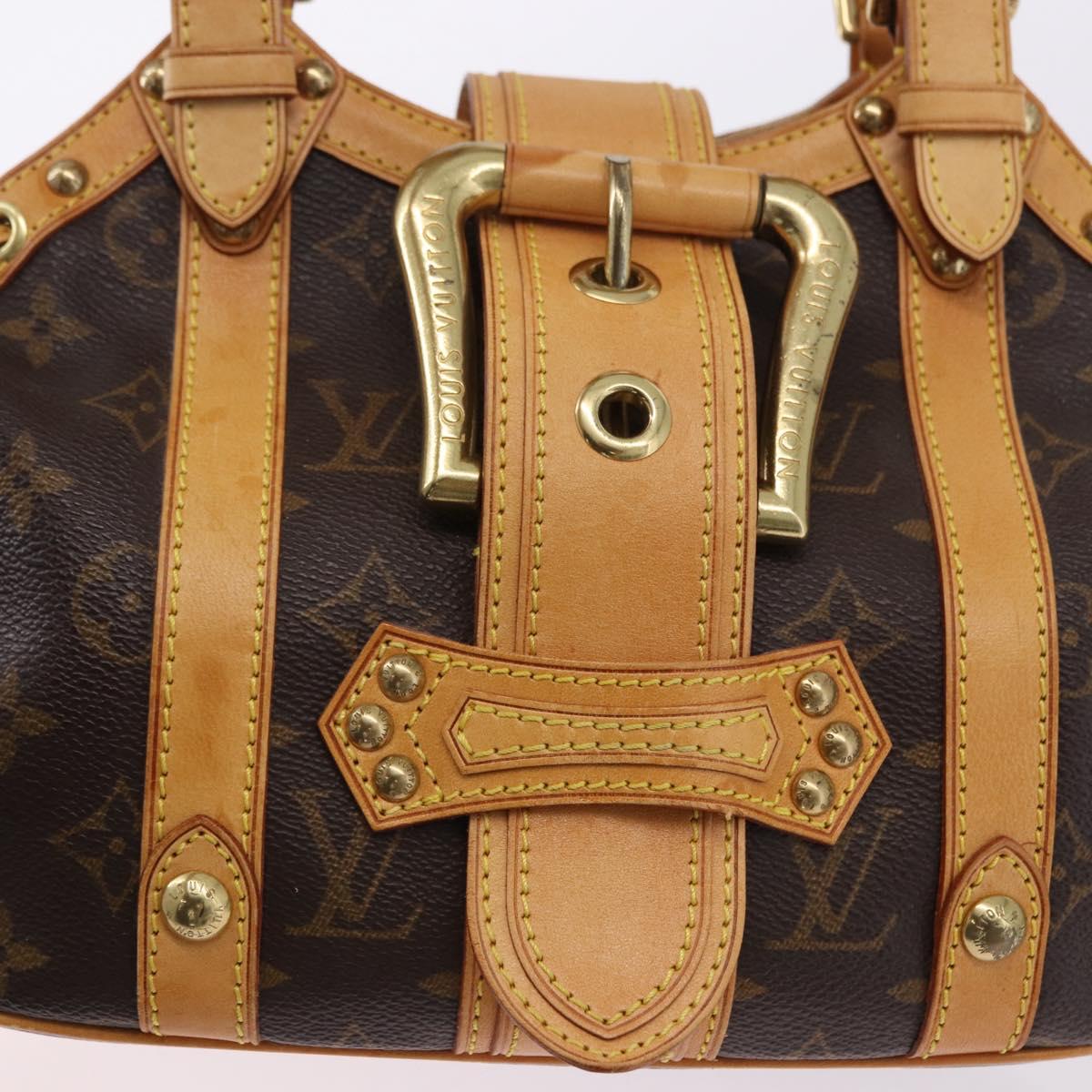 LOUIS VUITTON Monogram Teda GM Hand Bag M92393 LV Auth gh2283A