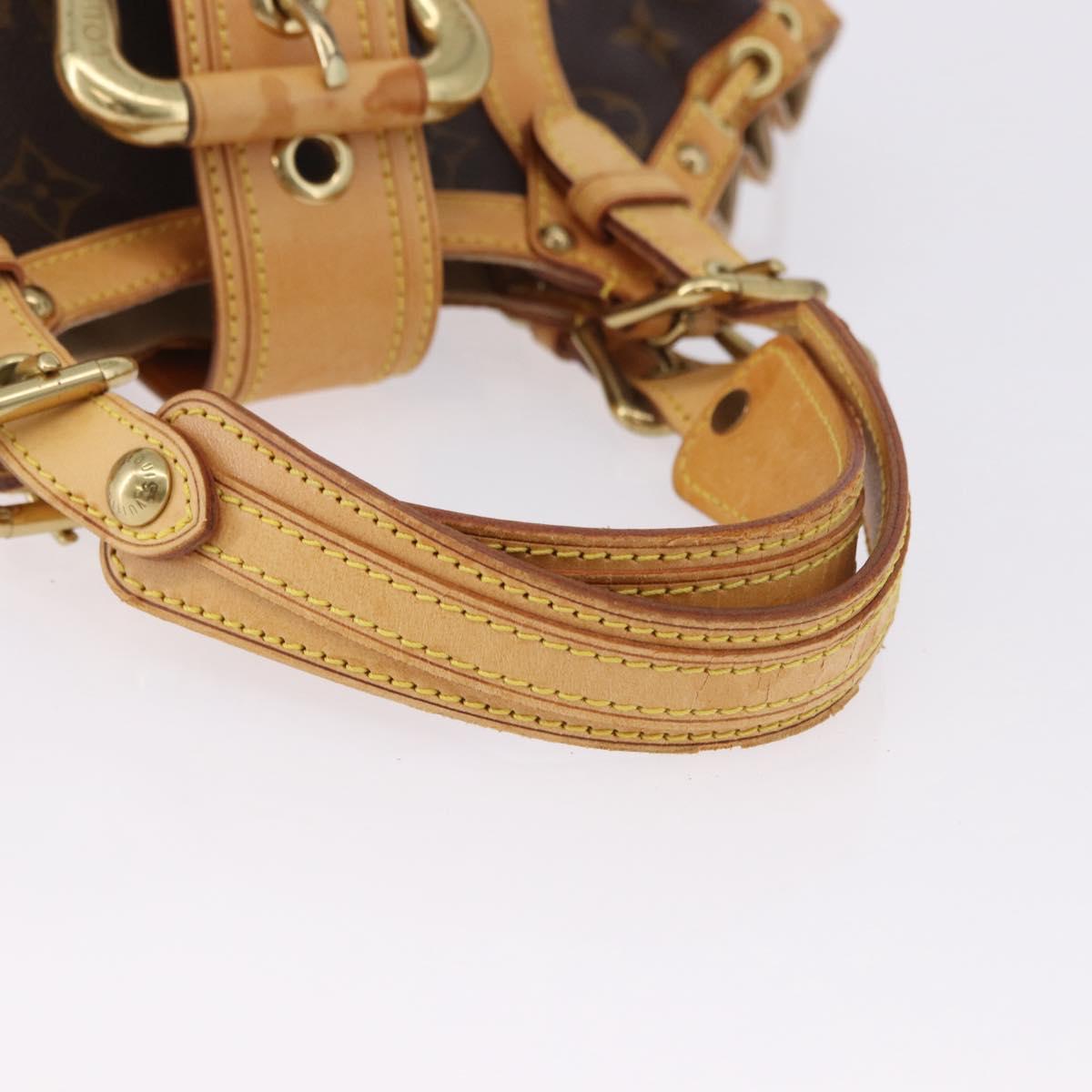 LOUIS VUITTON Monogram Teda GM Hand Bag M92393 LV Auth gh2283A