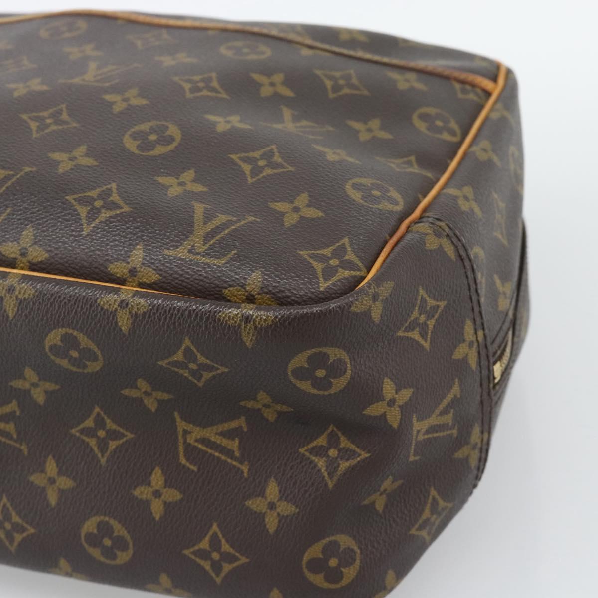 LOUIS VUITTON Monogram Deauville Hand Bag M47270 LV Auth gh2286