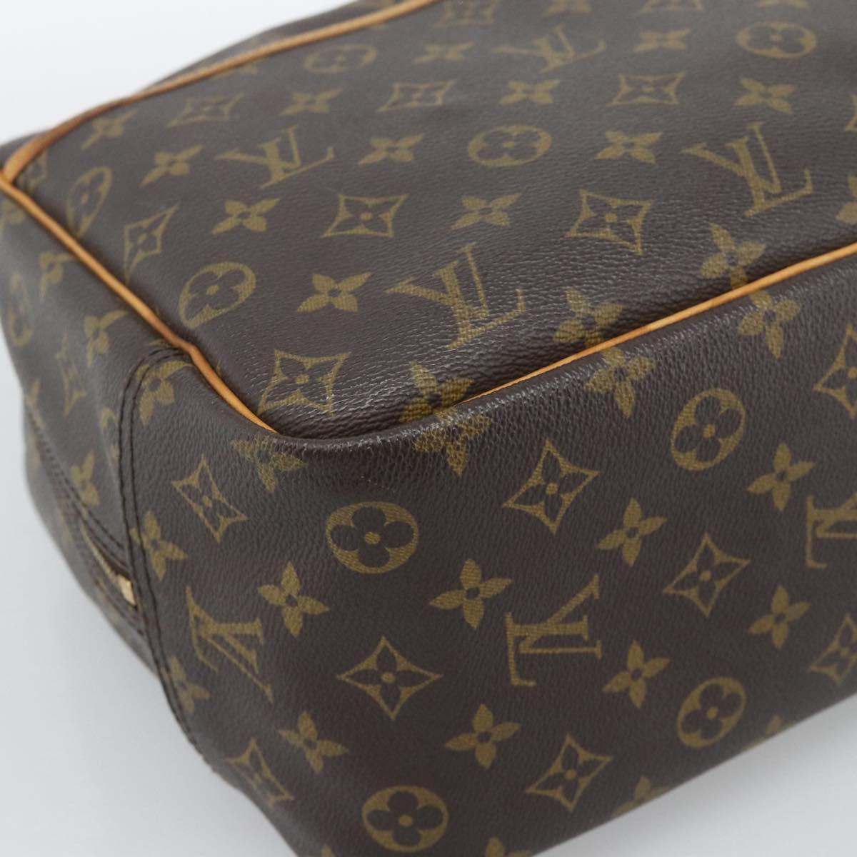 LOUIS VUITTON Monogram Deauville Hand Bag M47270 LV Auth gh2286