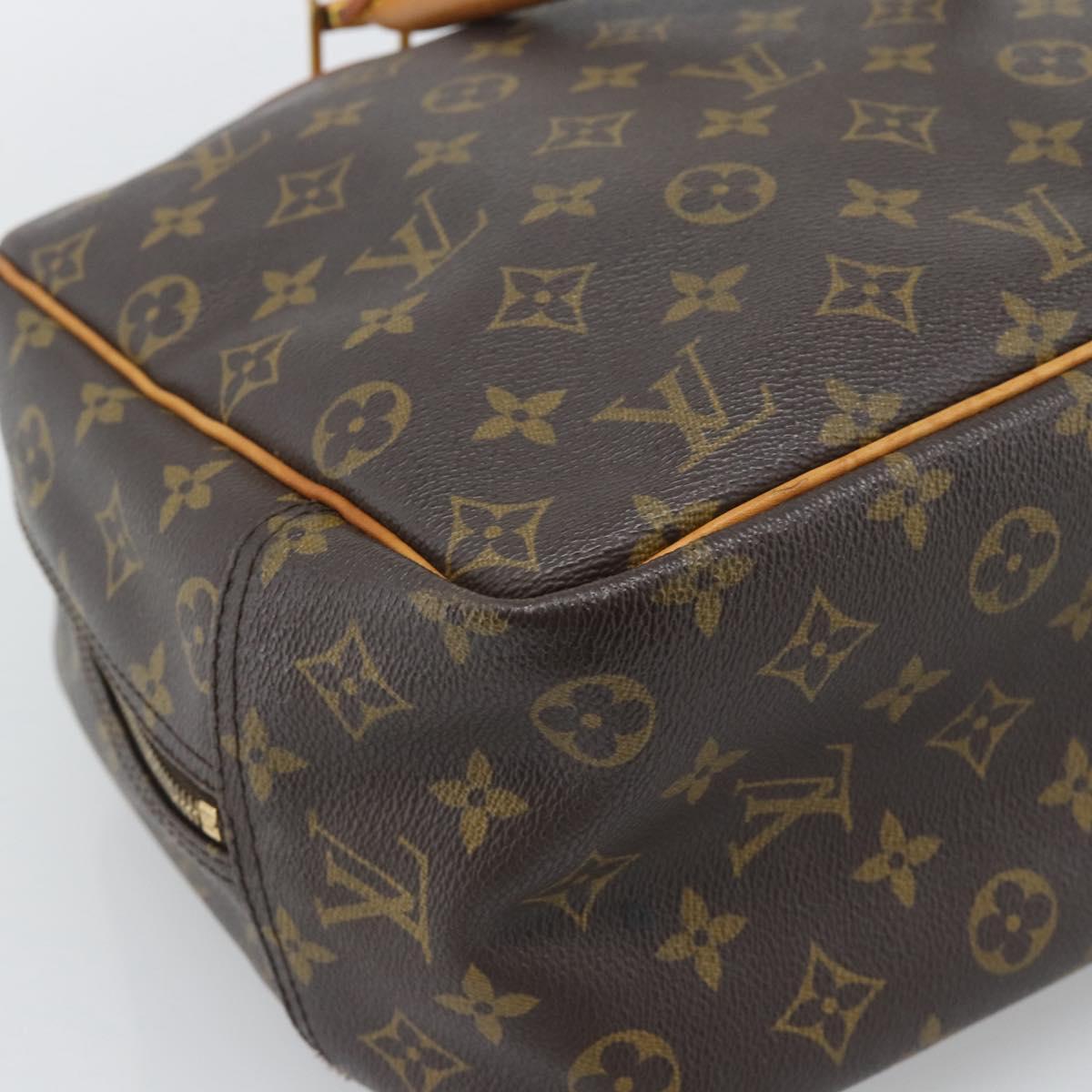 LOUIS VUITTON Monogram Deauville Hand Bag M47270 LV Auth gh2286