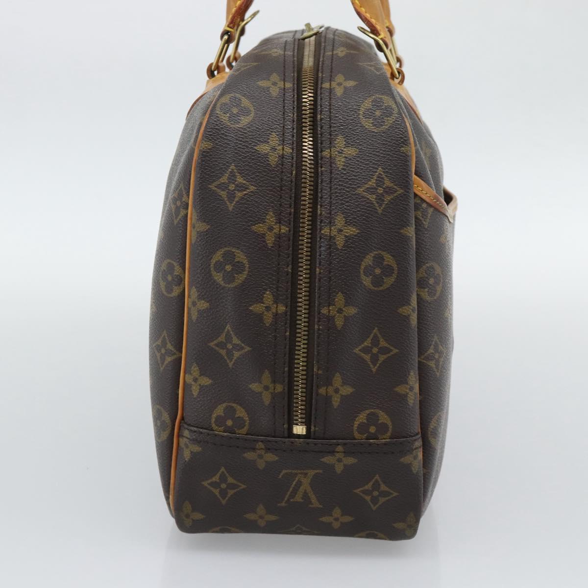 LOUIS VUITTON Monogram Deauville Hand Bag M47270 LV Auth gh2286