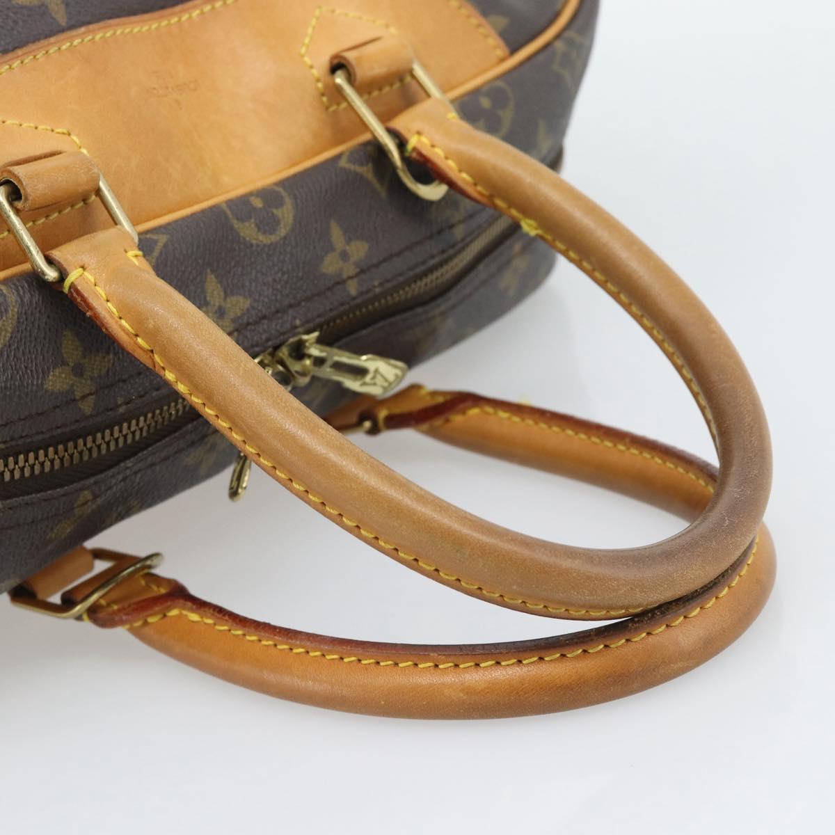 LOUIS VUITTON Monogram Deauville Hand Bag M47270 LV Auth gh2286