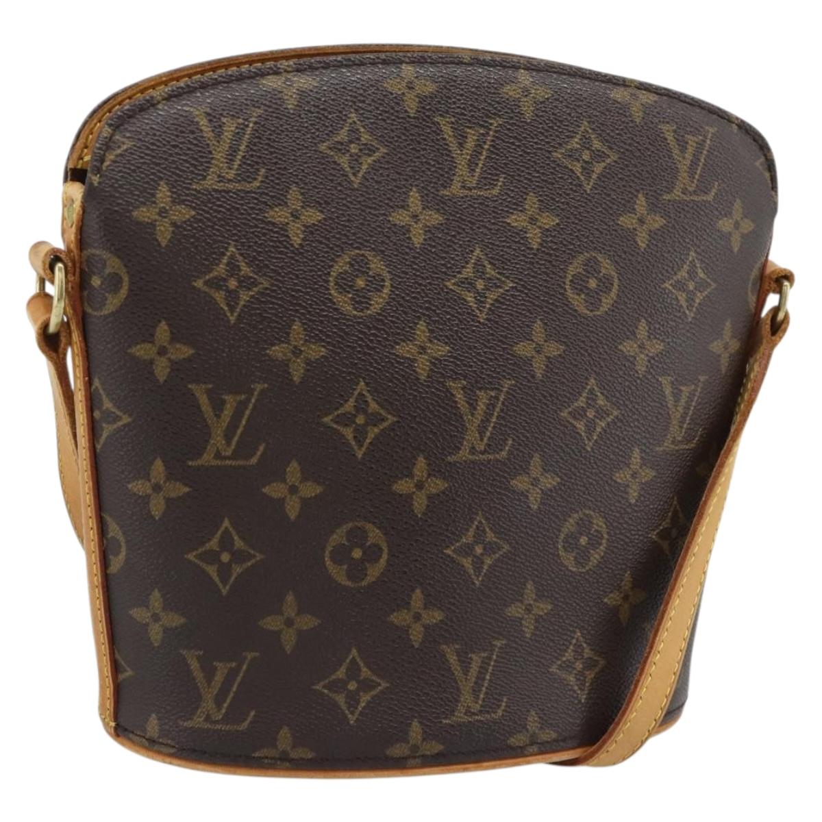 LOUIS VUITTON Monogram Drouot Shoulder Shoulder Bag M51290 LV Auth gh2290