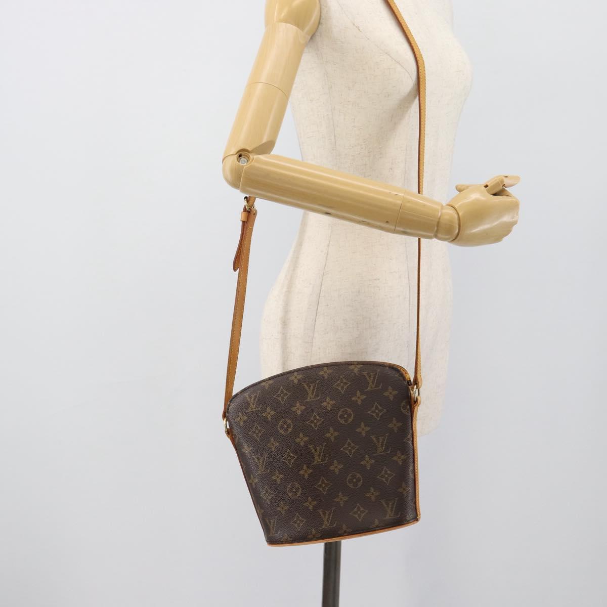 LOUIS VUITTON Monogram Drouot Shoulder Shoulder Bag M51290 LV Auth gh2290