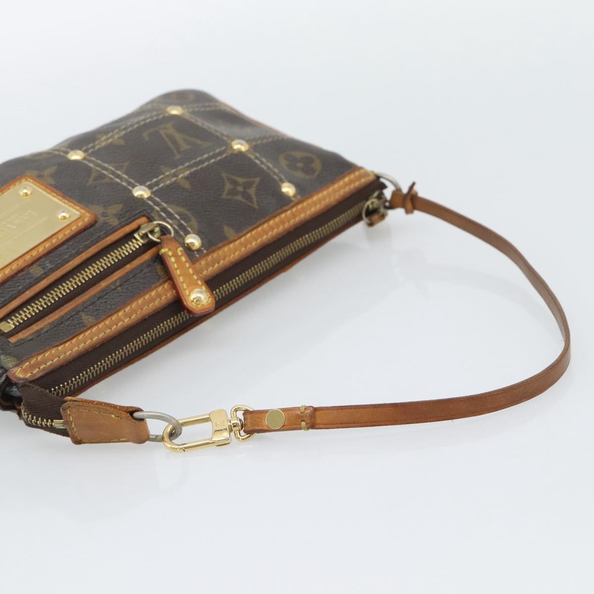 LOUIS VUITTON Monogram Rivert Pochette Accessoires Pouch M40141 LV Auth gh2292