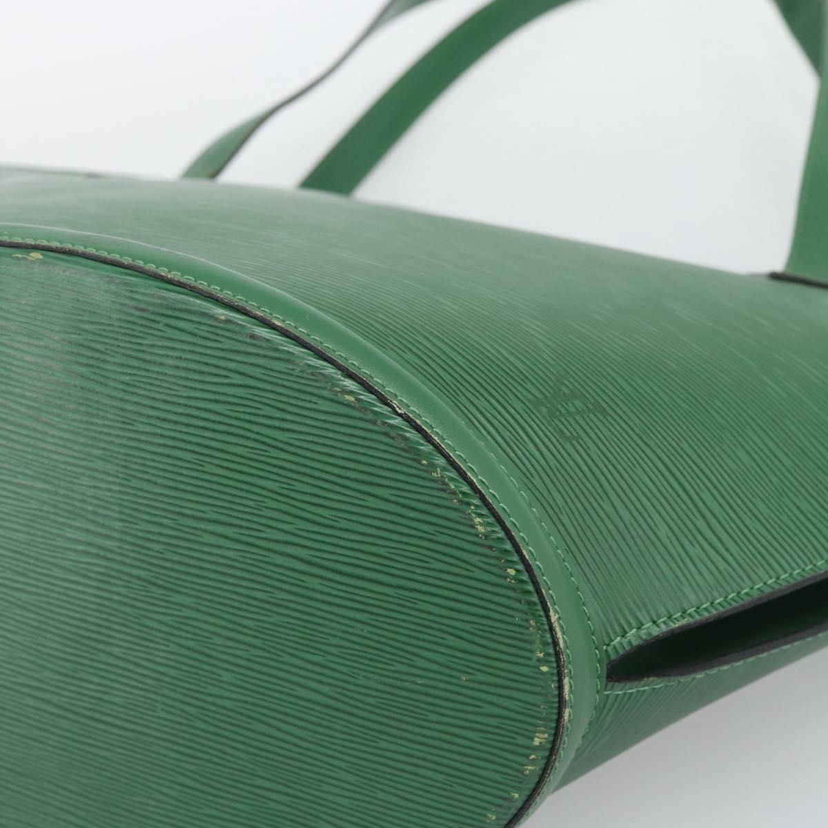 LOUIS VUITTON Epi Saint Jacques Shopping Shoulder Bag Green M52264 Auth gh2294