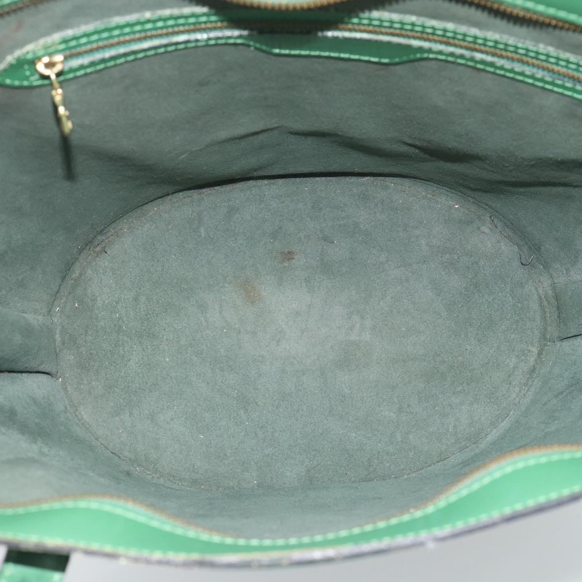 LOUIS VUITTON Epi Saint Jacques Shopping Shoulder Bag Green M52264 Auth gh2294
