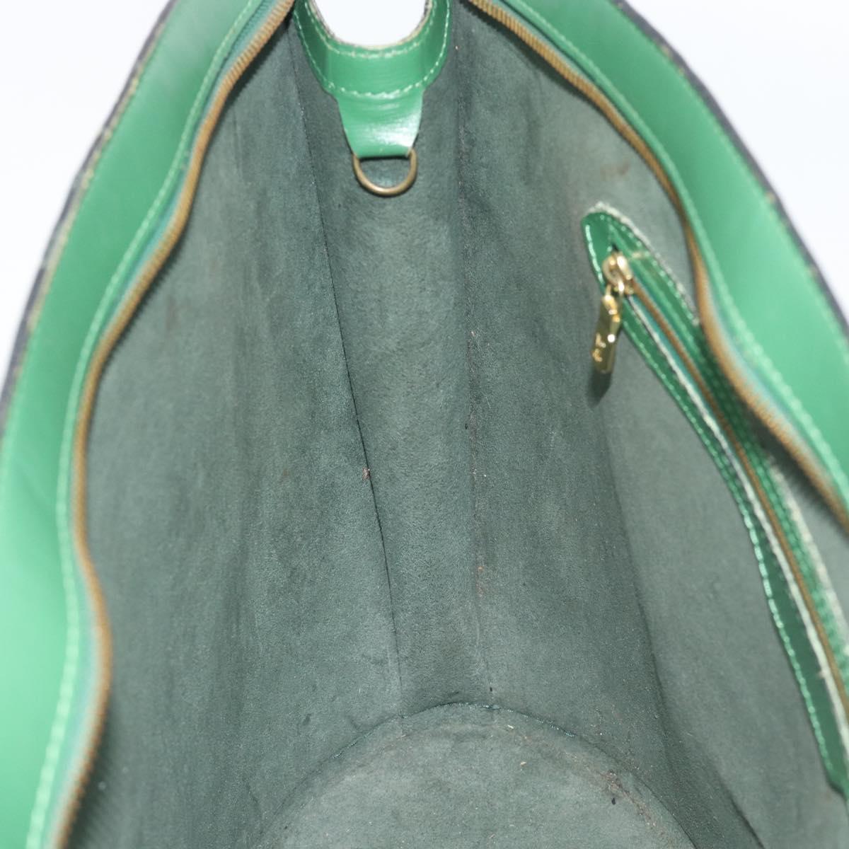 LOUIS VUITTON Epi Saint Jacques Shopping Shoulder Bag Green M52264 Auth gh2294