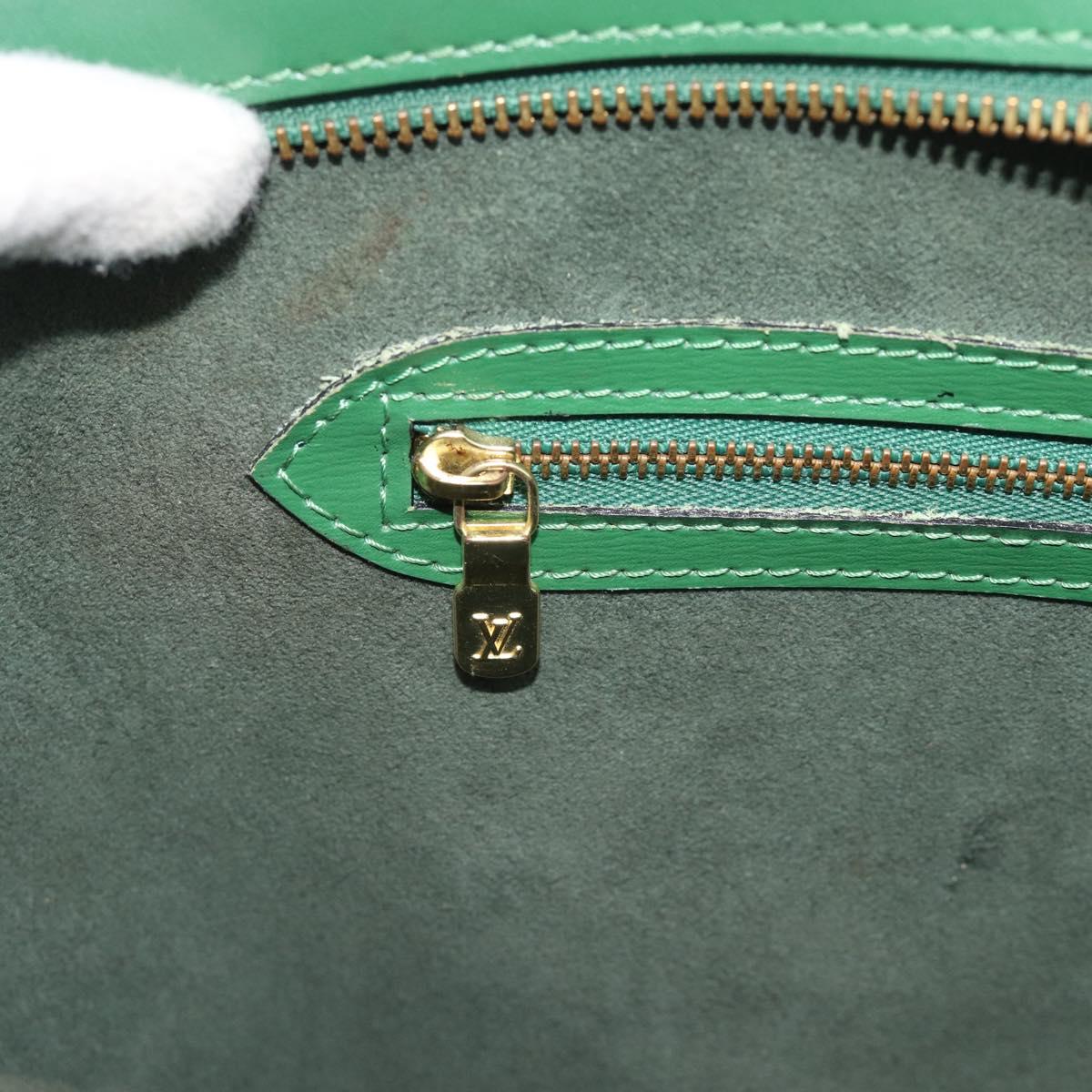 LOUIS VUITTON Epi Saint Jacques Shopping Shoulder Bag Green M52264 Auth gh2294