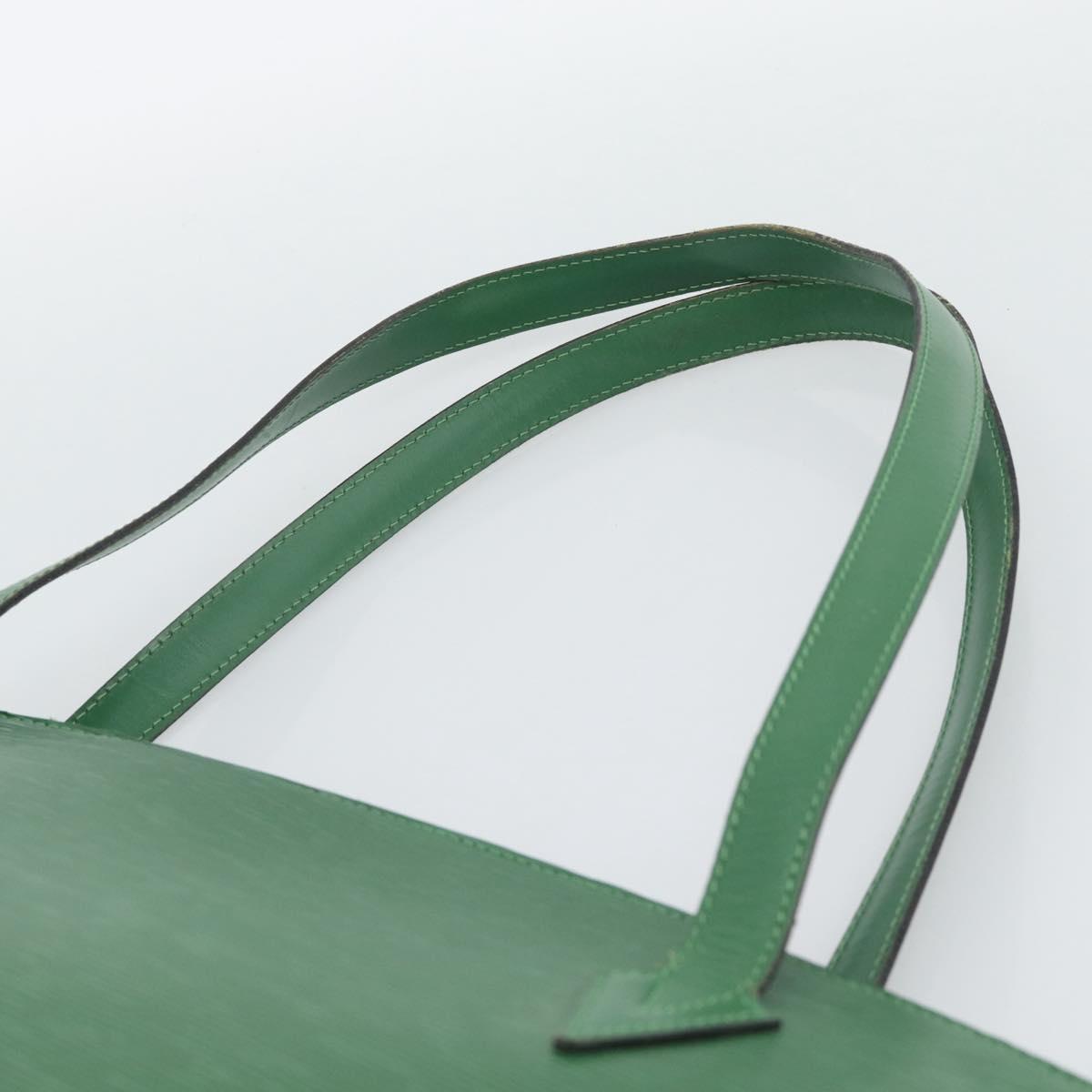 LOUIS VUITTON Epi Saint Jacques Shopping Shoulder Bag Green M52264 Auth gh2294