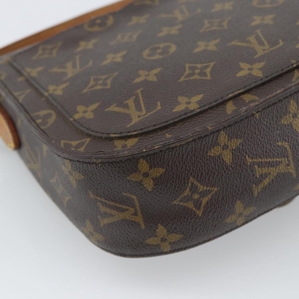 LOUIS VUITTON Monogram Saint Cloud GM Shoulder Bag M51242 LV Auth gh2295