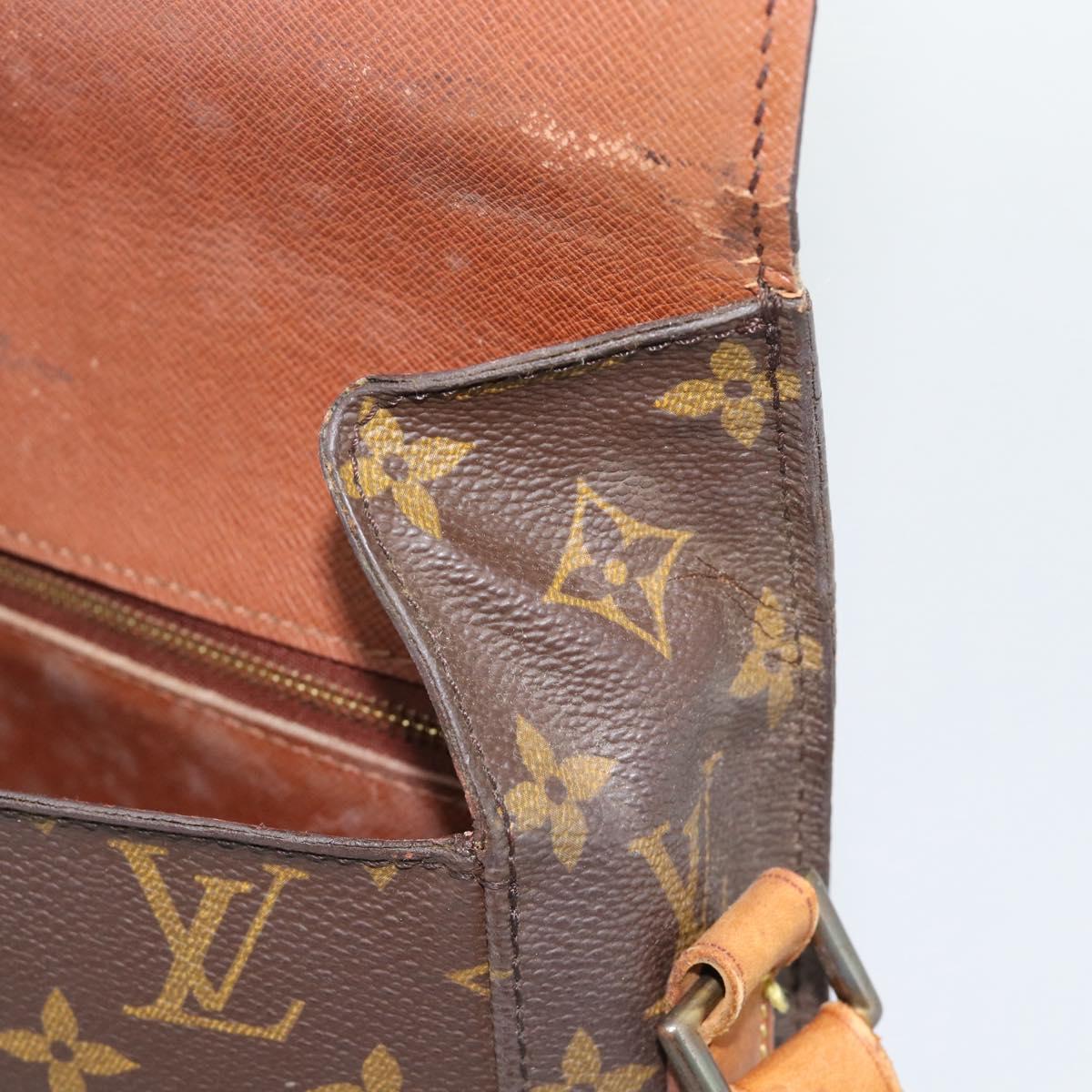 LOUIS VUITTON Monogram Saint Cloud GM Shoulder Bag M51242 LV Auth gh2295