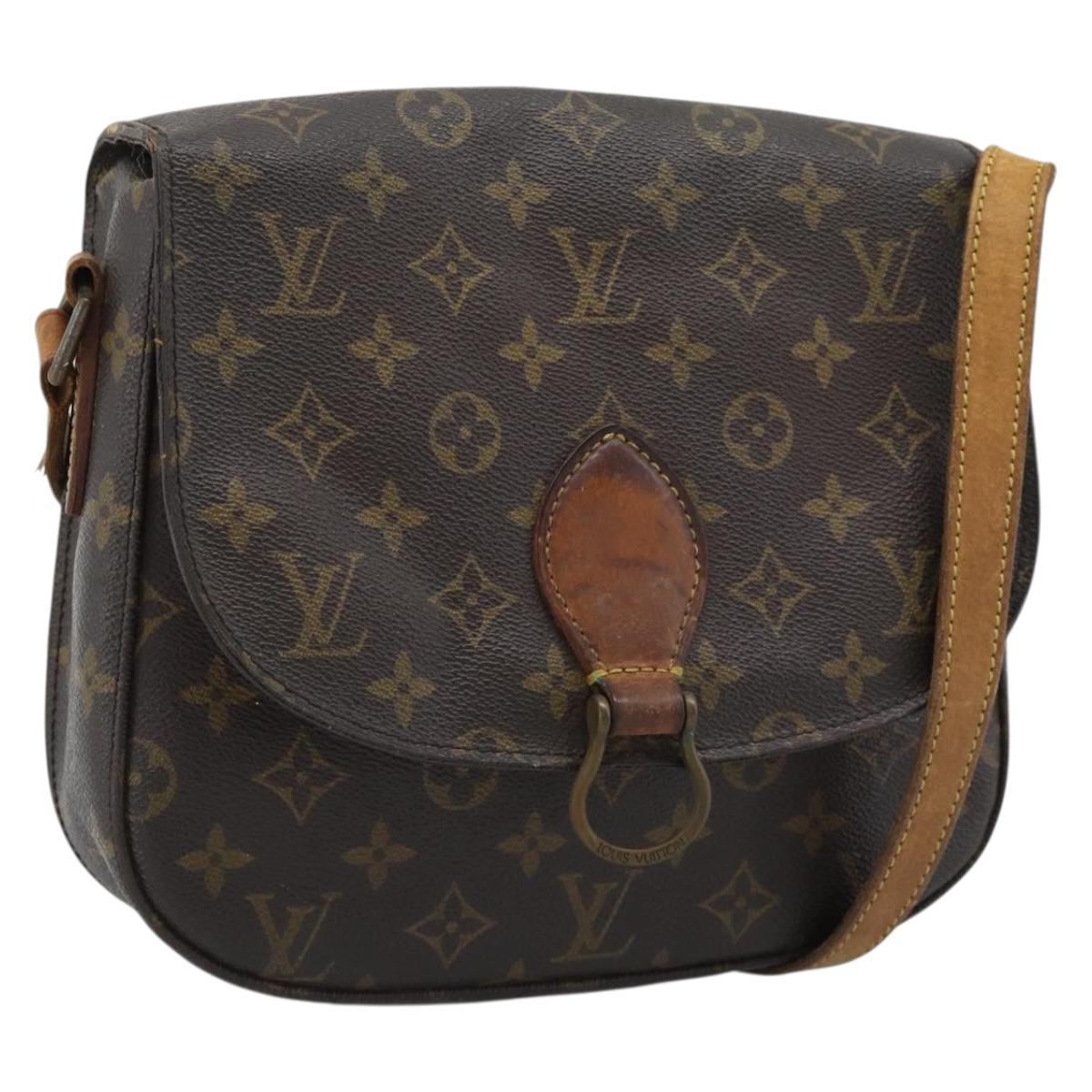 LOUIS VUITTON Monogram Saint Cloud GM Shoulder Bag M51242 LV Auth gh2295
