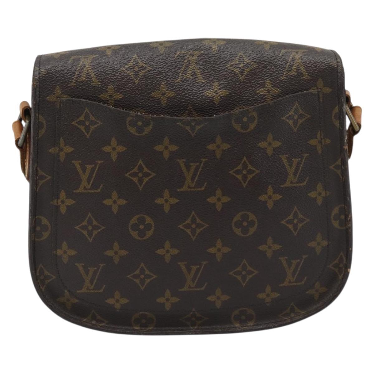 LOUIS VUITTON Monogram Saint Cloud GM Shoulder Bag M51242 LV Auth gh2295