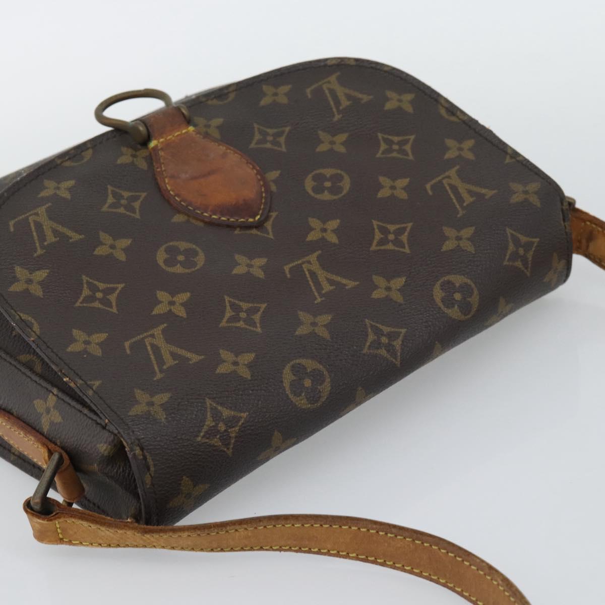 LOUIS VUITTON Monogram Saint Cloud GM Shoulder Bag M51242 LV Auth gh2295