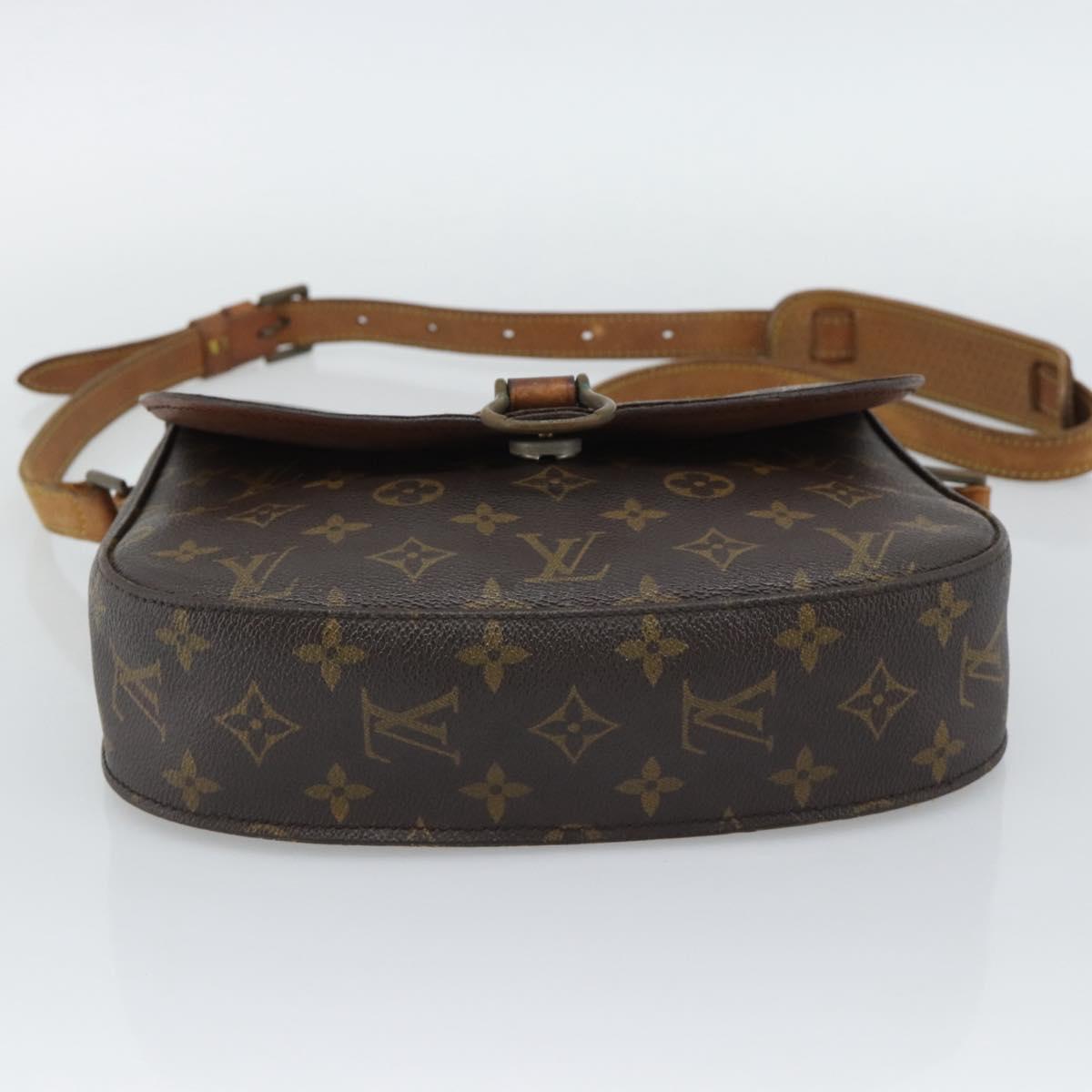 LOUIS VUITTON Monogram Saint Cloud GM Shoulder Bag M51242 LV Auth gh2295