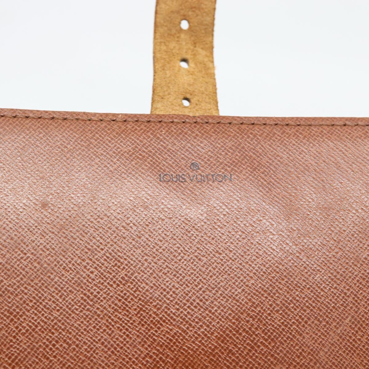 LOUIS VUITTON Monogram Cartouchiere GM Shoulder Bag M51252 LV Auth gh2296