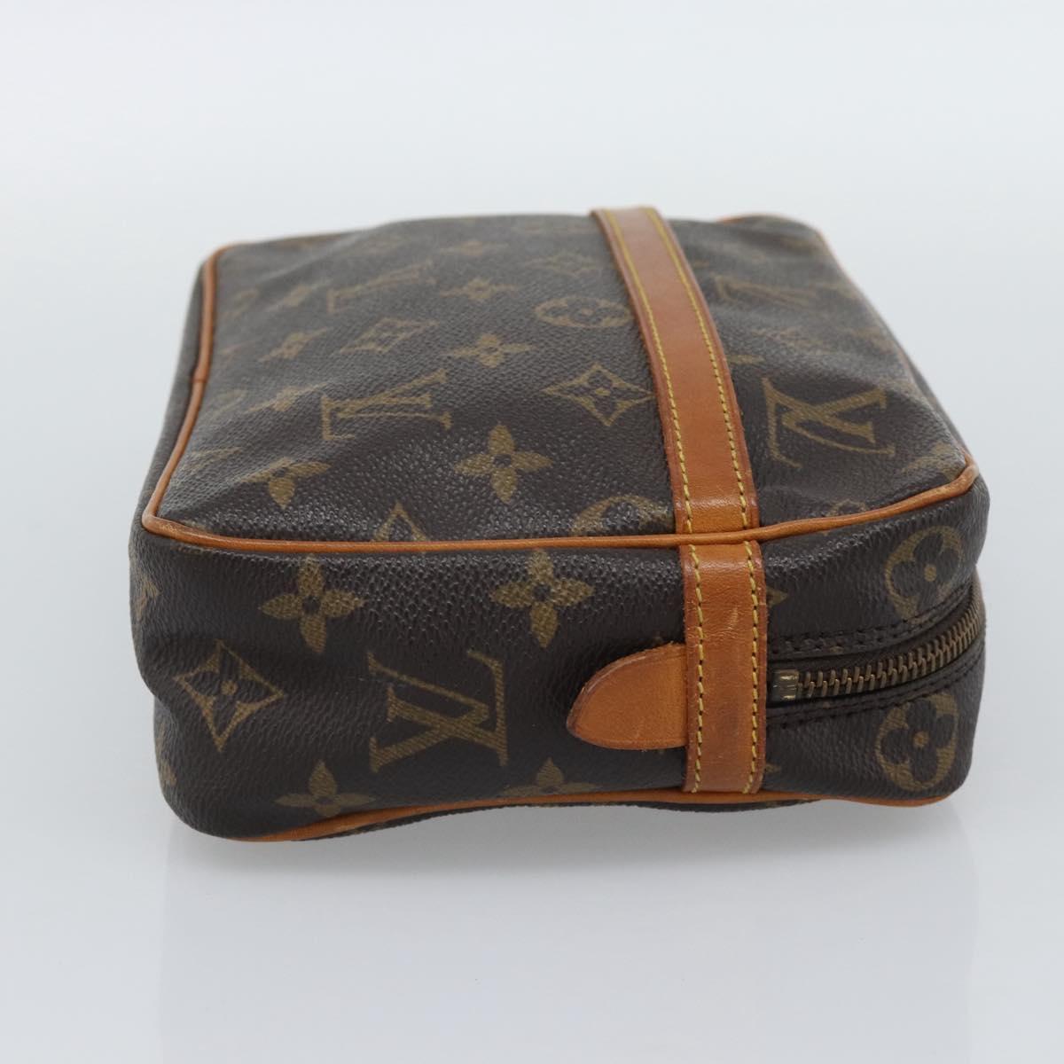 LOUIS VUITTON Monogram Compiegne 23 Clutch Bag M51847 LV Auth gh2318
