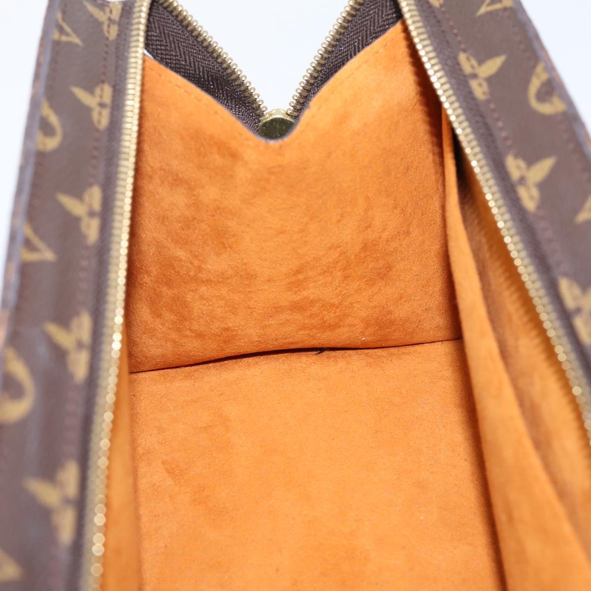 LOUIS VUITTON Monogram Sac Triangle Hand Bag M51360 LV Auth gh2339A