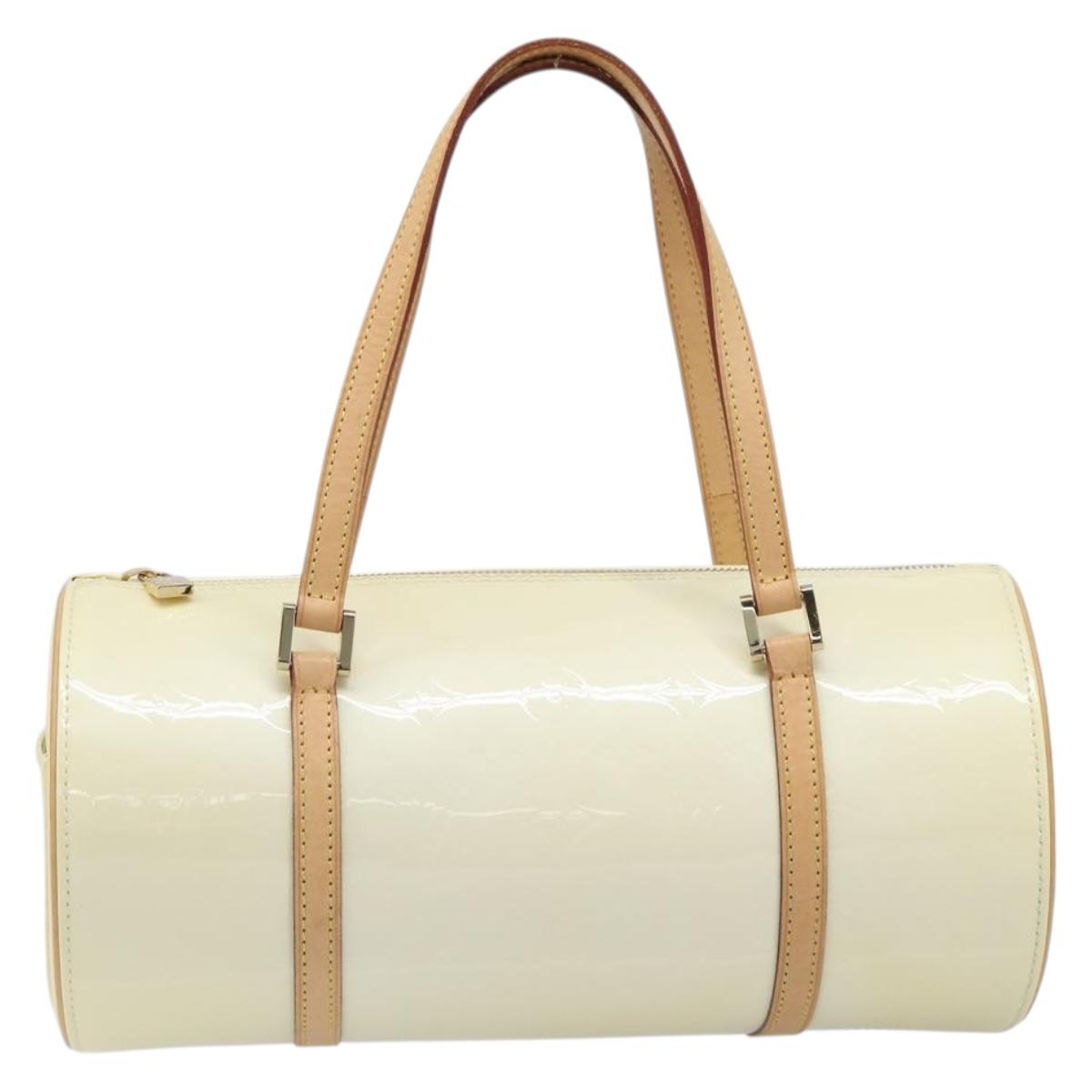LOUIS VUITTON Monogram Vernis Bedford Hand Bag Perle M91006 LV Auth gh2340V