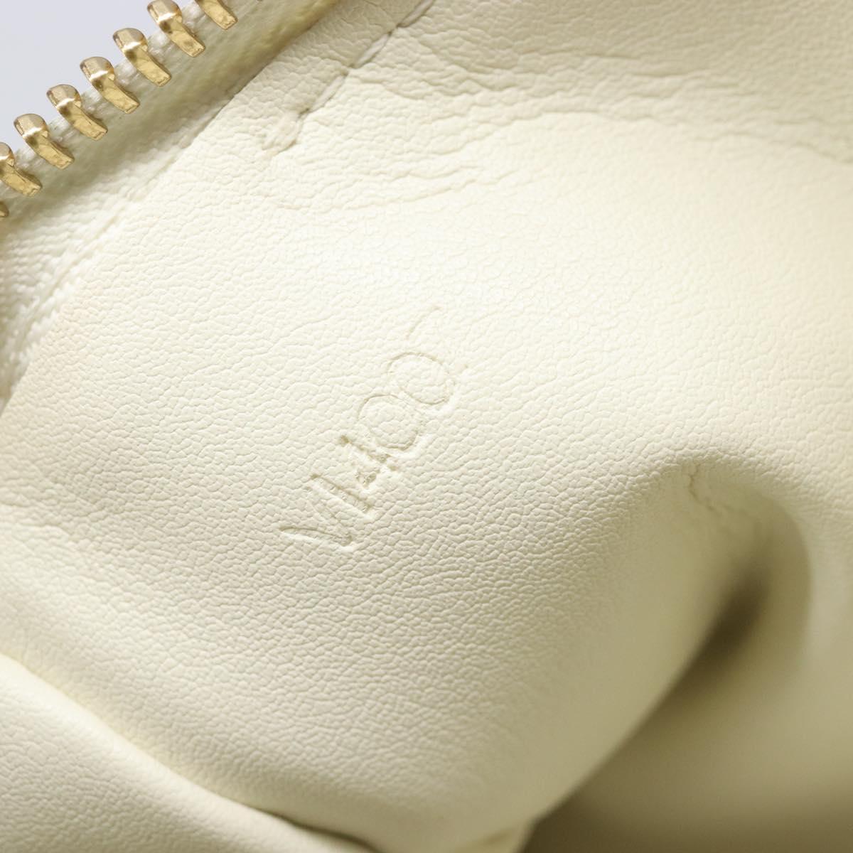 LOUIS VUITTON Monogram Vernis Bedford Hand Bag Perle M91006 LV Auth gh2340V