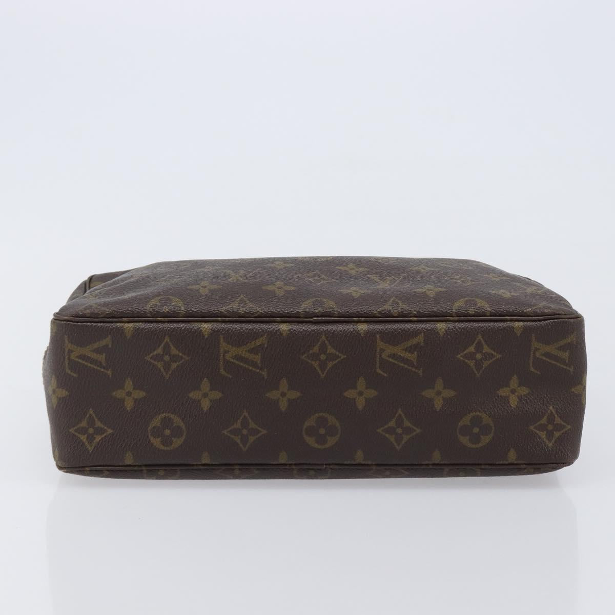 LOUIS VUITTON Monogram Trousse Toilette 28 Clutch Bag M47522 LV Auth gh2343