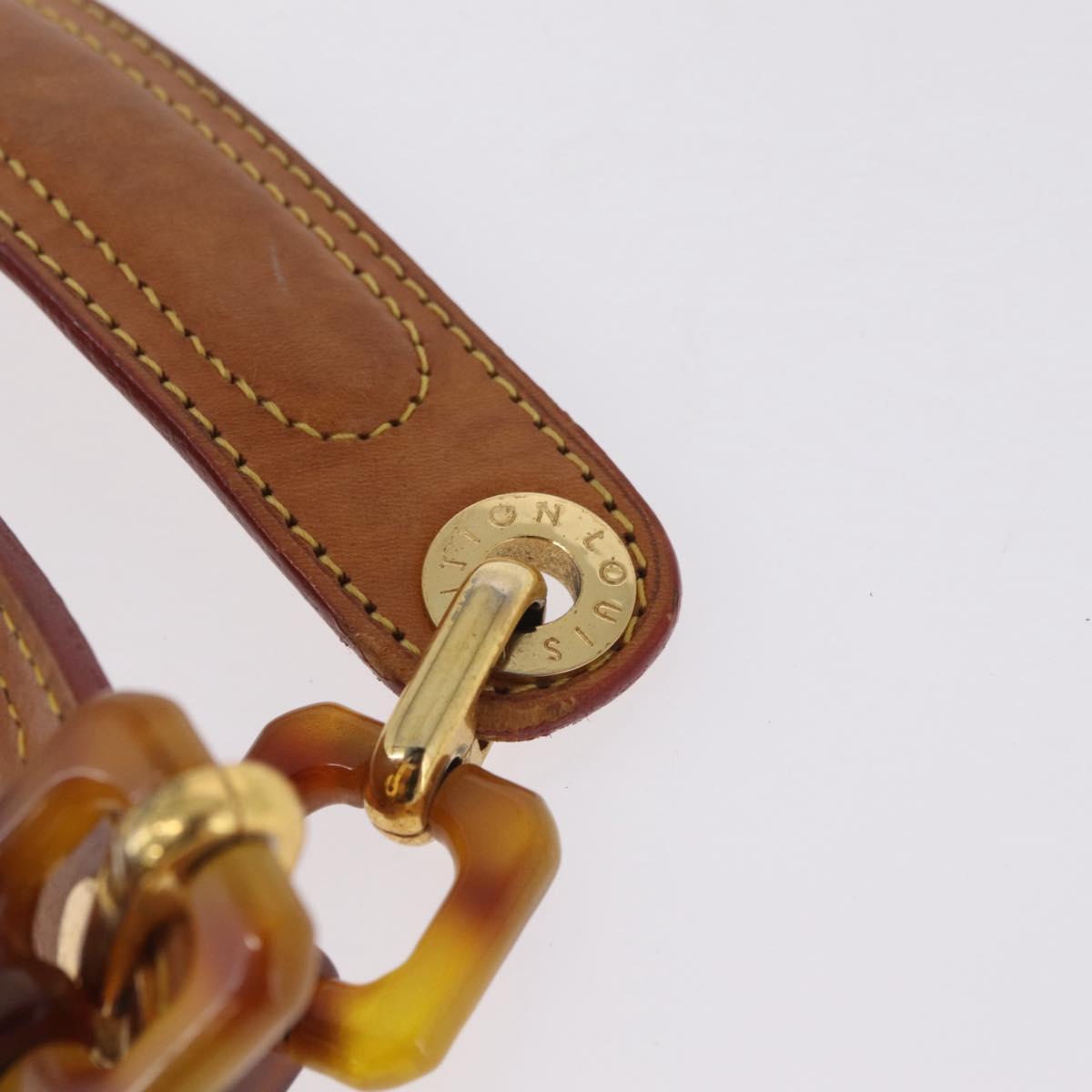 LOUIS VUITTON Monogram Vinyl Cabas Amble PM Tote Bag Brown M92502 LV Auth gh2349