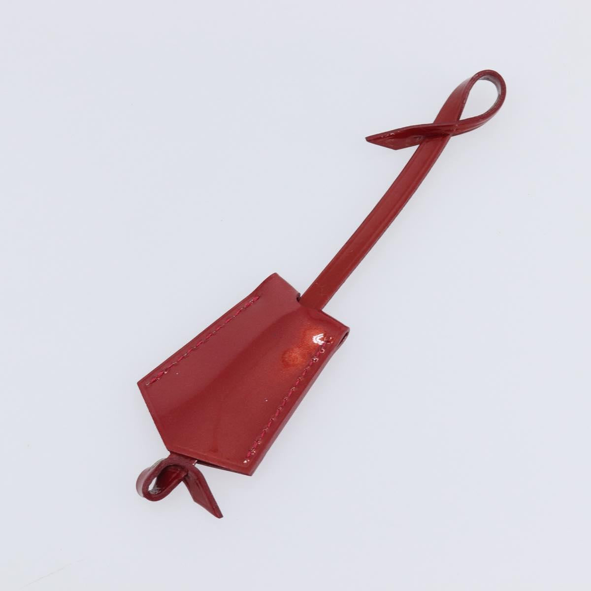 LOUIS VUITTON Monogram Vernis Alma GM Bag Rouge Grunadine M91692 LV Auth gh2354V