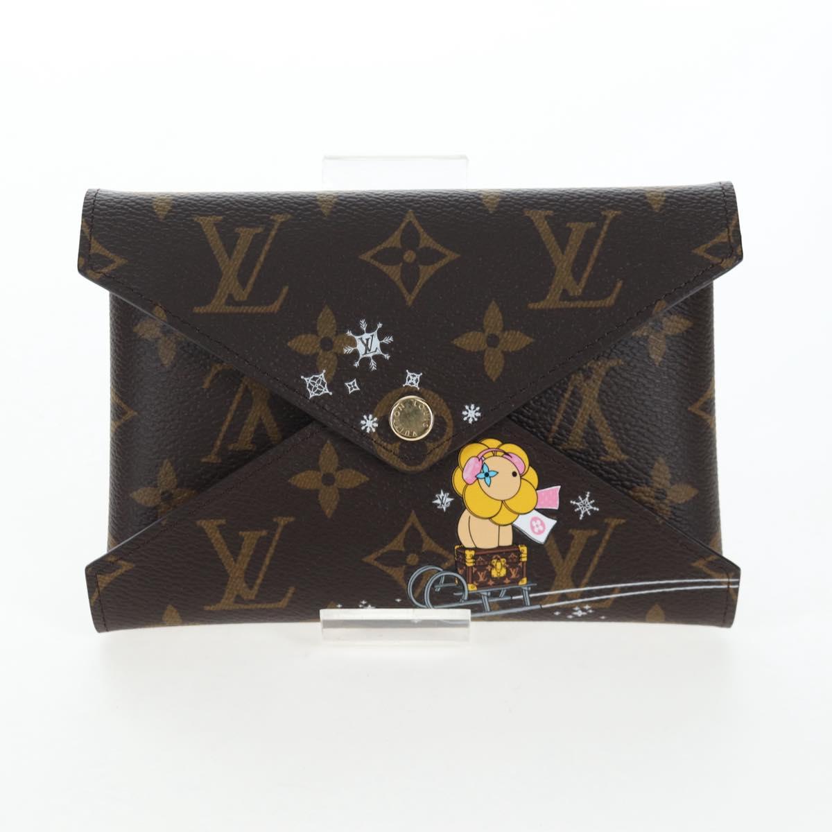 LOUIS VUITTON Monogram Vivienne Pochette Kirigami Bag M82655 LV Auth gh2357SAM