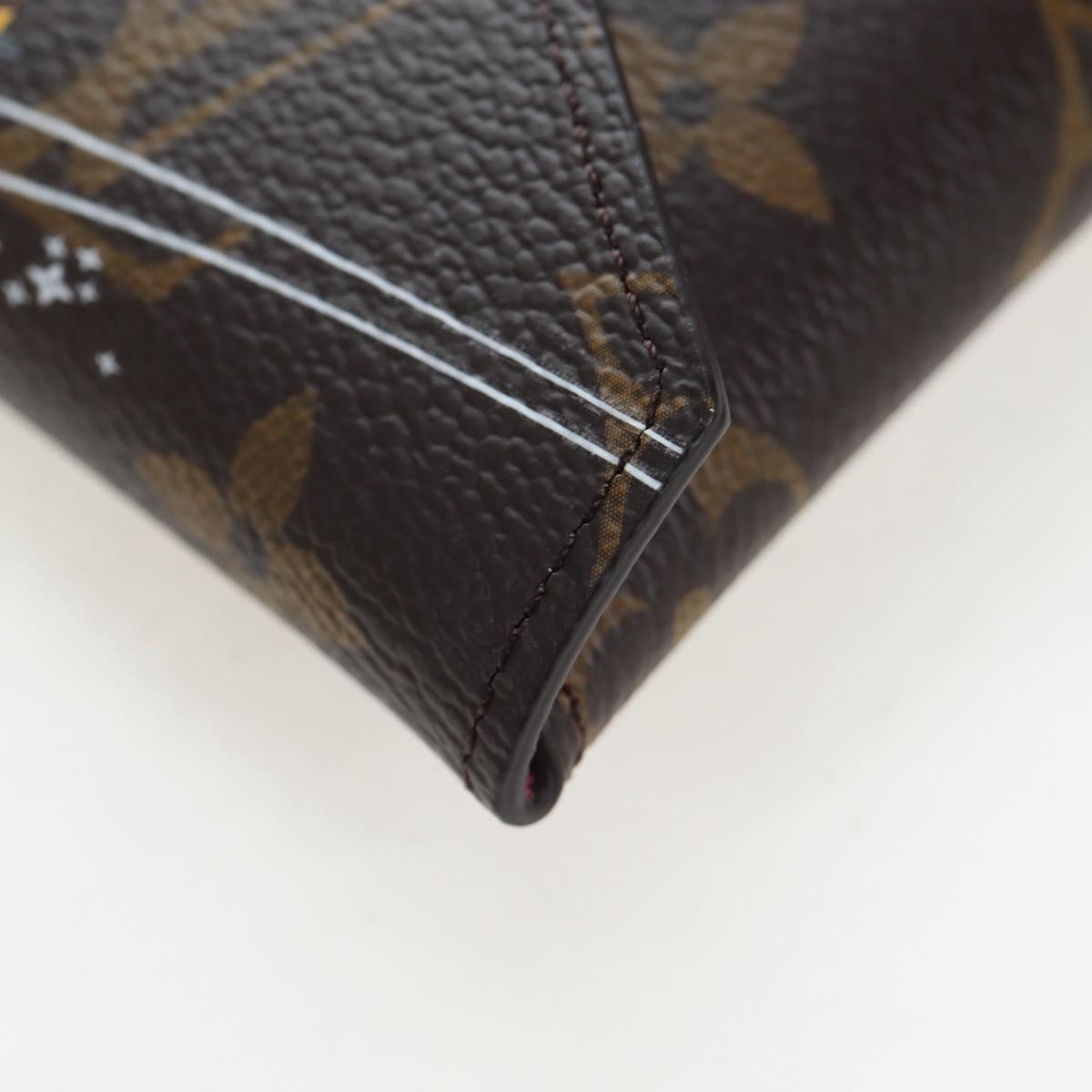 LOUIS VUITTON Monogram Vivienne Pochette Kirigami Bag M82655 LV Auth gh2357SAM