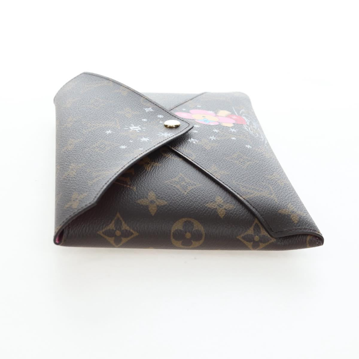 LOUIS VUITTON Monogram Vivienne Pochette Kirigami Bag M82655 LV Auth gh2357SAM