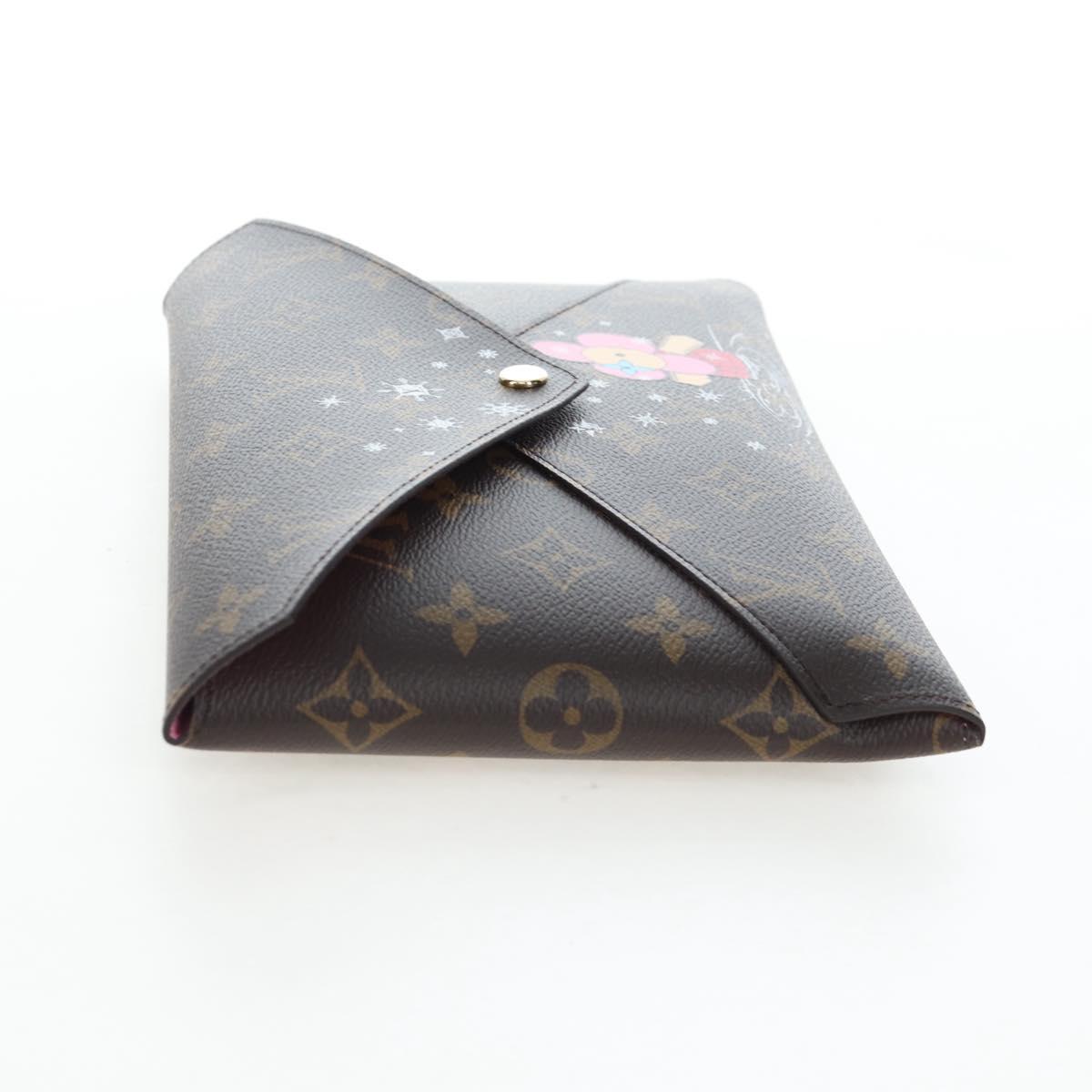 LOUIS VUITTON Monogram Vivienne Pochette Kirigami Bag M82655 LV Auth gh2357SAM
