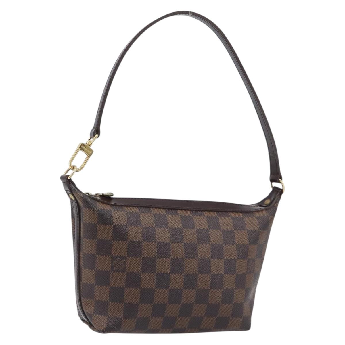 LOUIS VUITTON Damier Ebene Illovo PM Shoulder Bag N51996 LV Auth gh2362