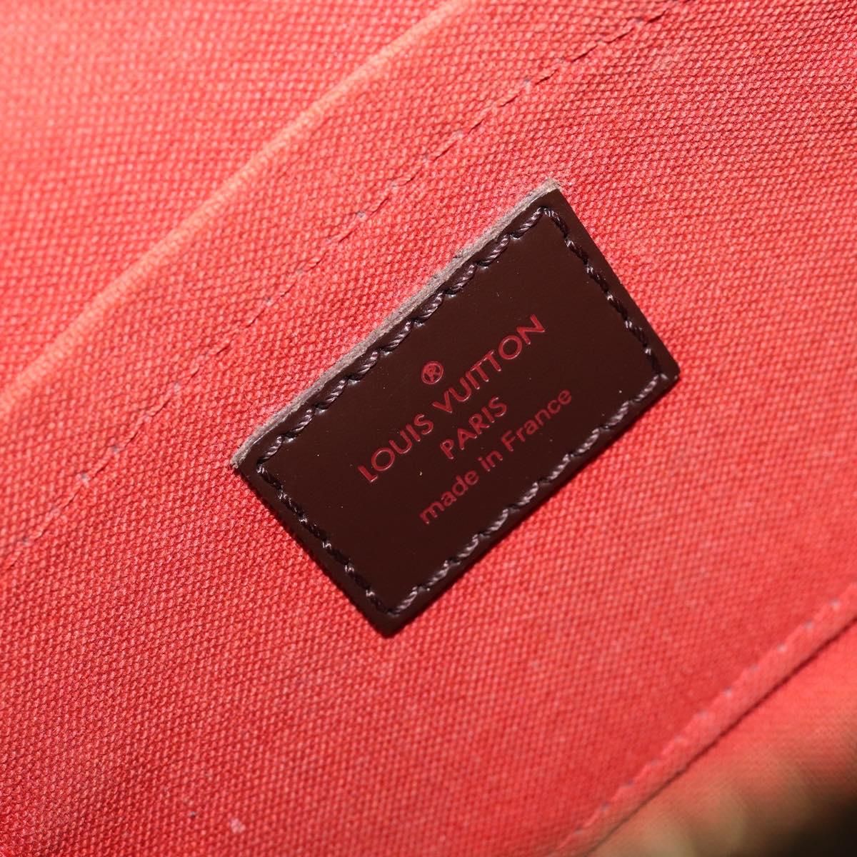 LOUIS VUITTON Damier Ebene Illovo PM Shoulder Bag N51996 LV Auth gh2362