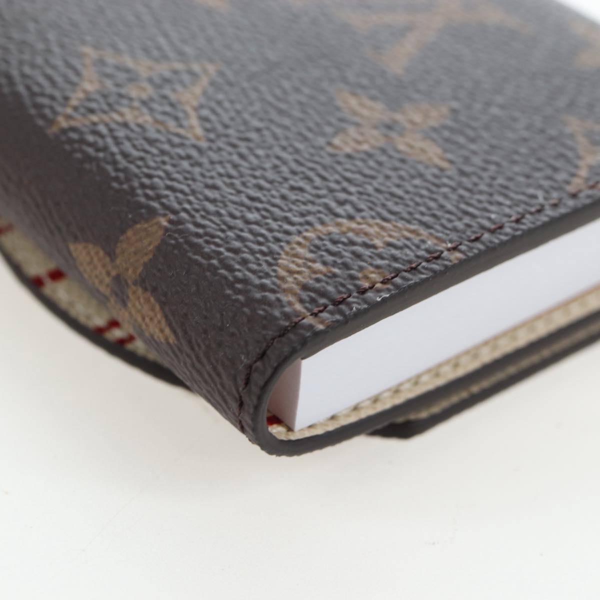 LOUIS VUITTON Catgram Grace Scoddington Notepad Pouch GI1392 LV Auth gh2365SAM