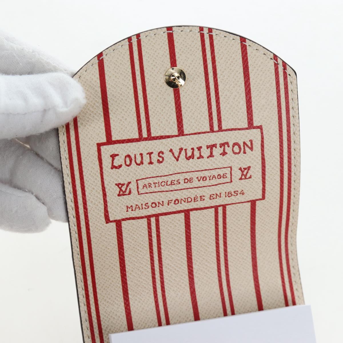 LOUIS VUITTON Catgram Grace Scoddington Notepad Pouch GI1392 LV Auth gh2365SAM