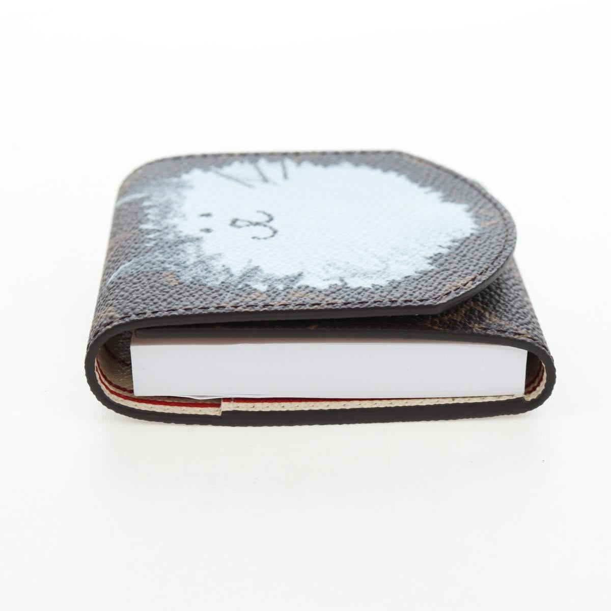 LOUIS VUITTON Catgram Grace Scoddington Notepad Pouch GI1392 LV Auth gh2365SAM