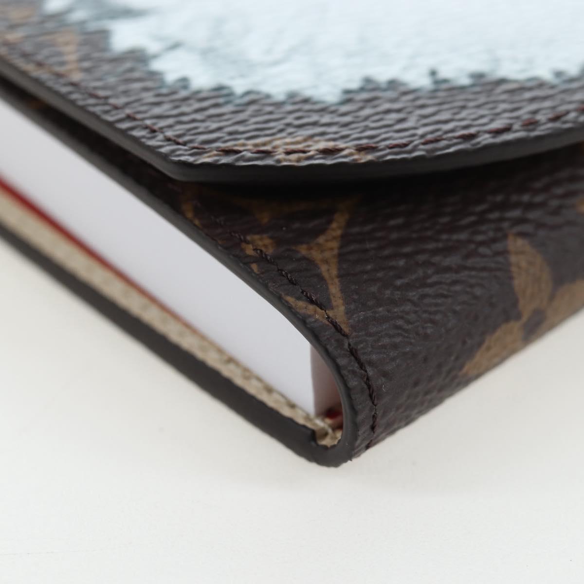 LOUIS VUITTON Catgram Grace Scoddington Notepad Pouch GI1392 LV Auth gh2365SAM