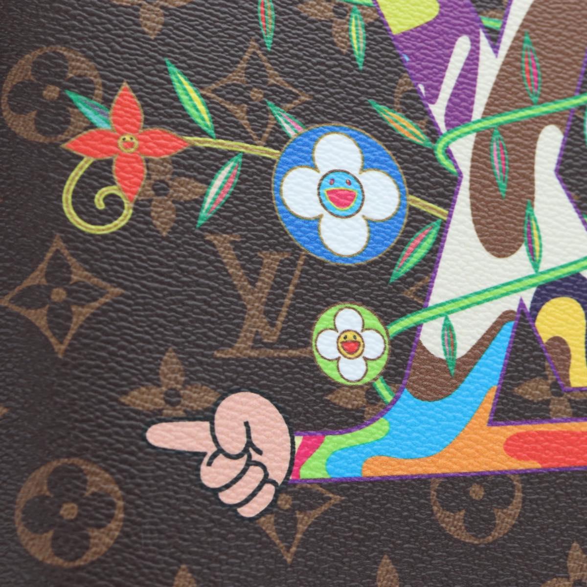 LOUIS VUITTON x TM Monogram Binder Super Flat GI1569 LV Auth gh2367SAM