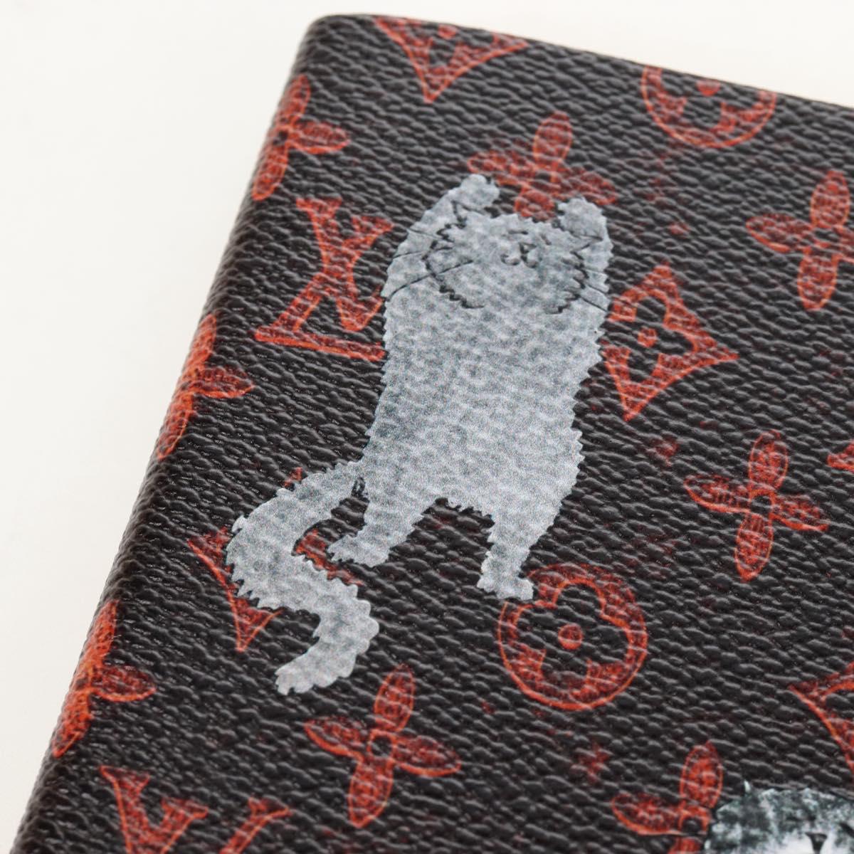 LOUIS VUITTON Catgram Notebook Kai Eclamance GI0358 LV Auth gh2372