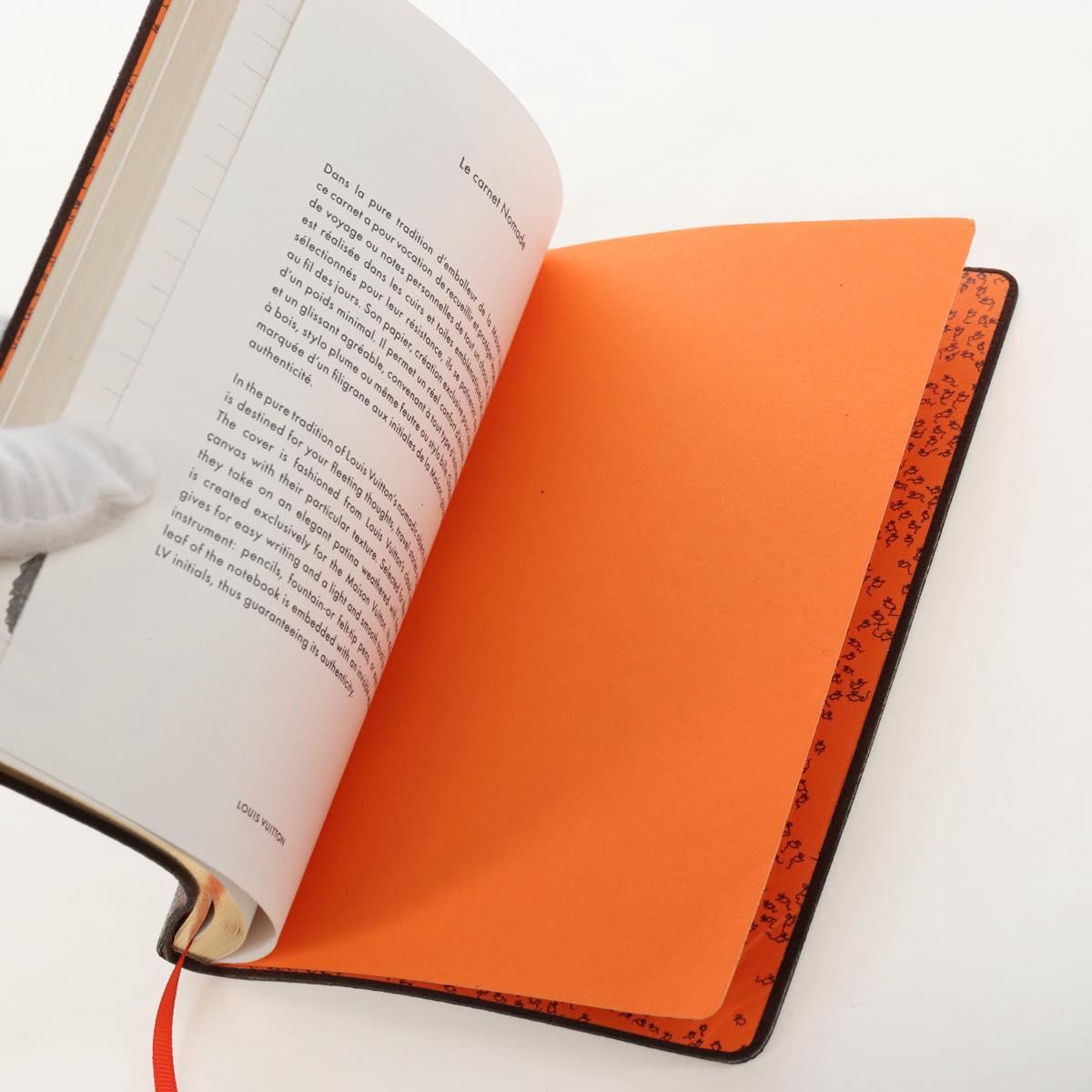 LOUIS VUITTON Catgram Notebook Kai Eclamance GI0358 LV Auth gh2372