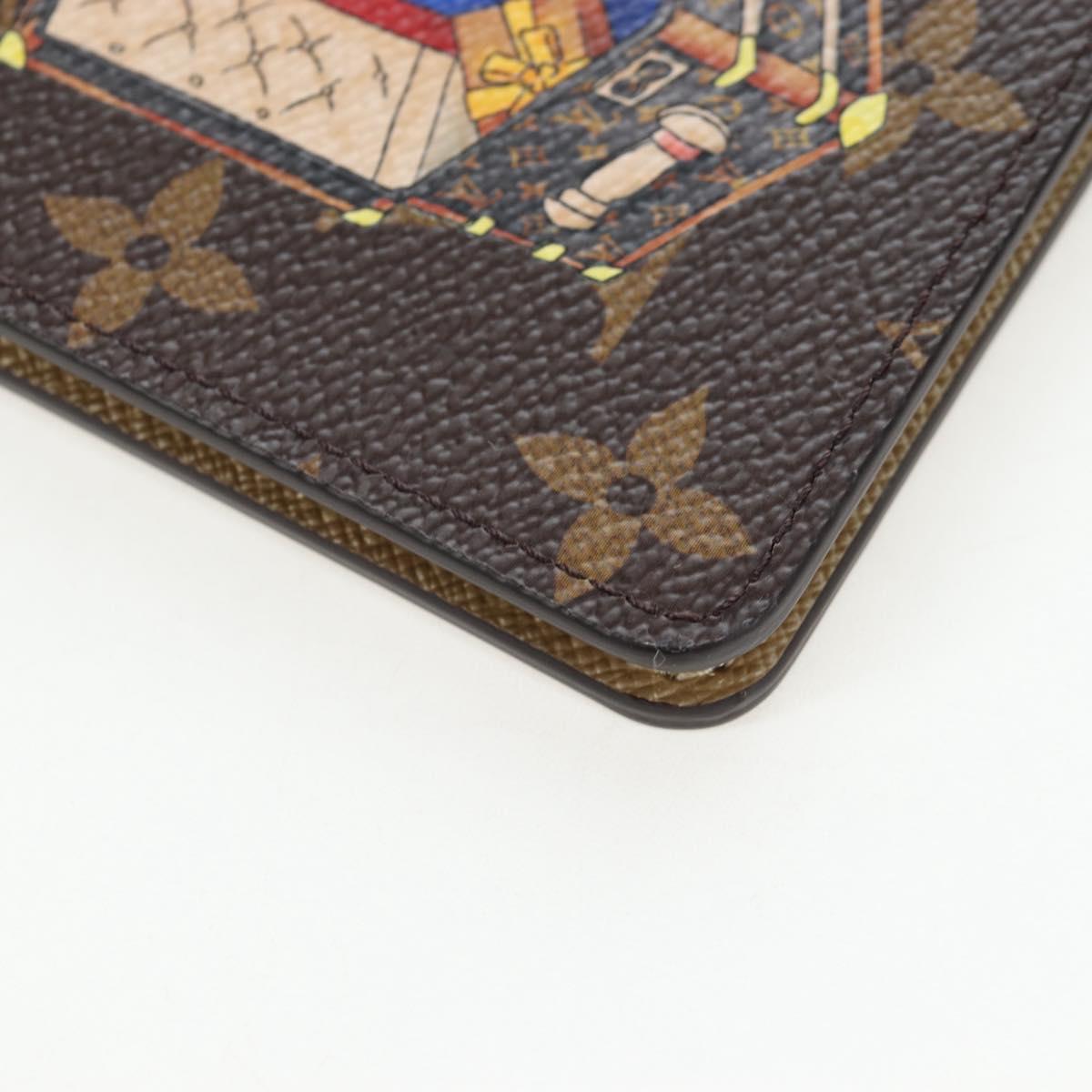 LOUIS VUITTON Monogram Vivienne Notebook Cover MM GI1464 LV Auth gh2373M