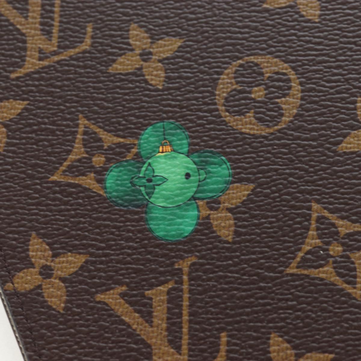 LOUIS VUITTON Monogram Vivienne Notebook Cover MM GI1464 LV Auth gh2373M