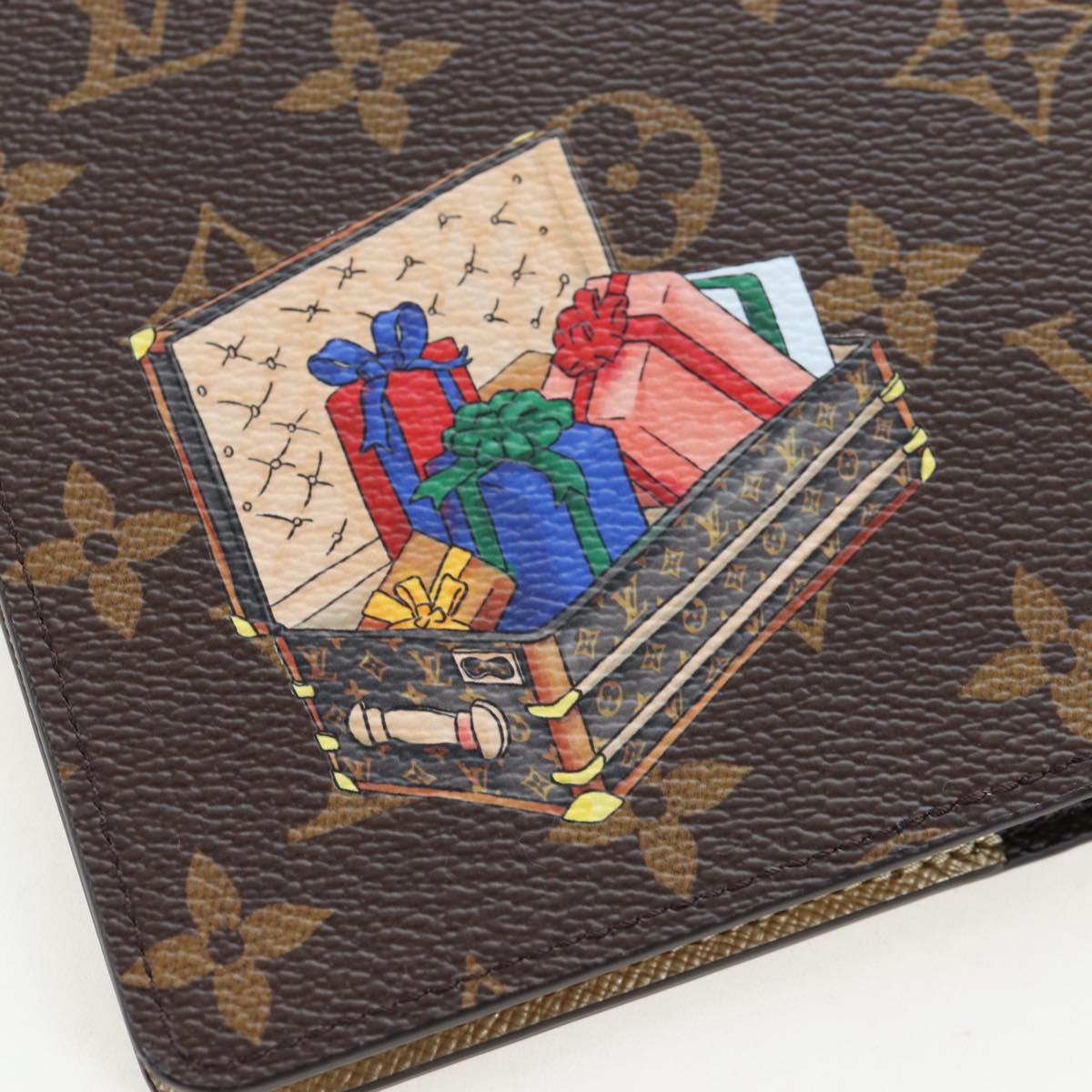 LOUIS VUITTON Monogram Vivienne Notebook Cover MM GI1464 LV Auth gh2373M