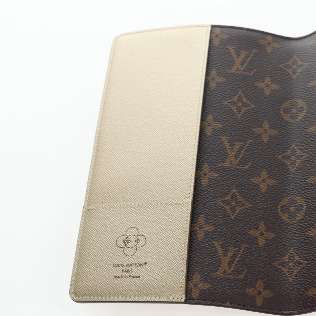 LOUIS VUITTON Monogram Vivienne Notebook Cover MM GI1464 LV Auth gh2373M
