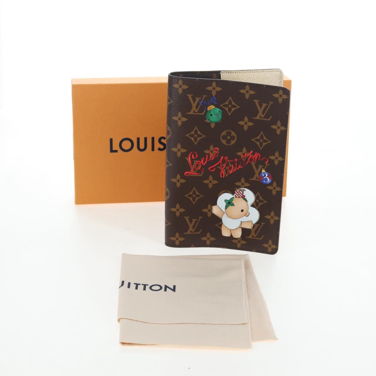 LOUIS VUITTON Monogram Vivienne Notebook Cover MM GI1464 LV Auth gh2373M