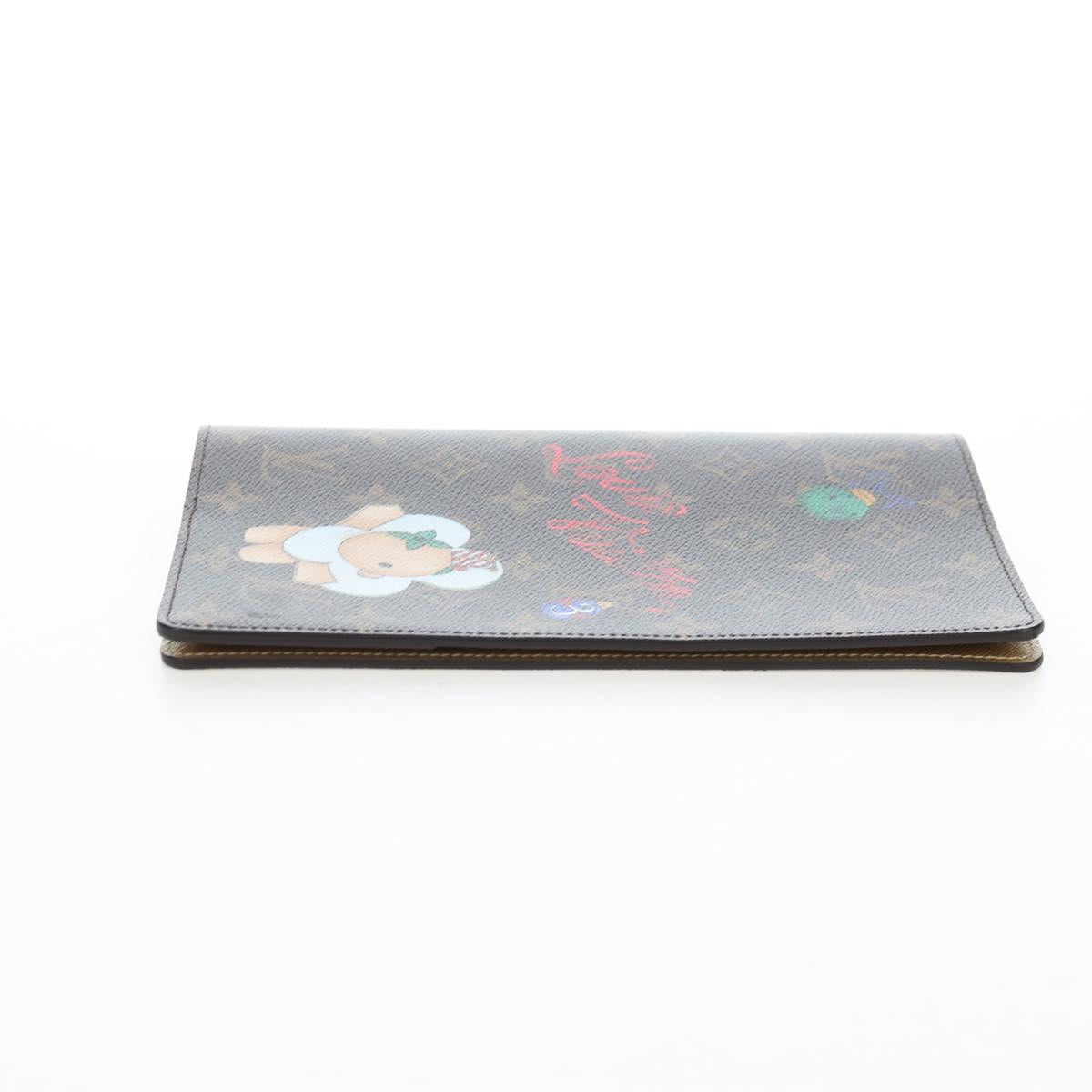 LOUIS VUITTON Monogram Vivienne Notebook Cover MM GI1464 LV Auth gh2373M