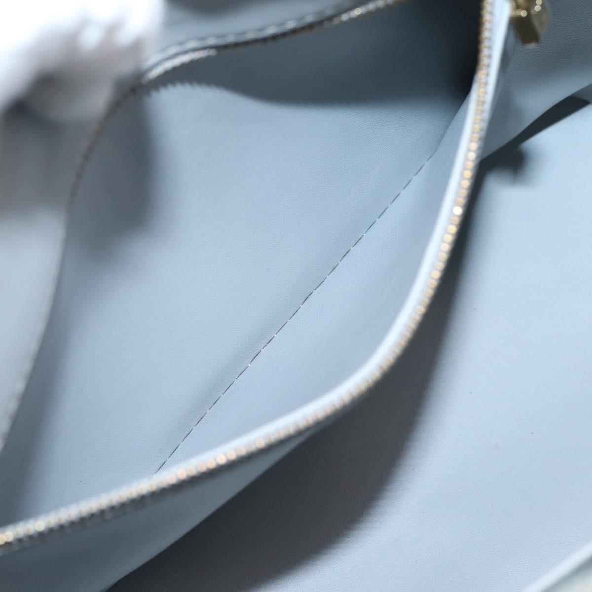 LOUIS VUITTON Monogram Vernis Houston Hand Bag Gris M91053 LV Auth gh2377