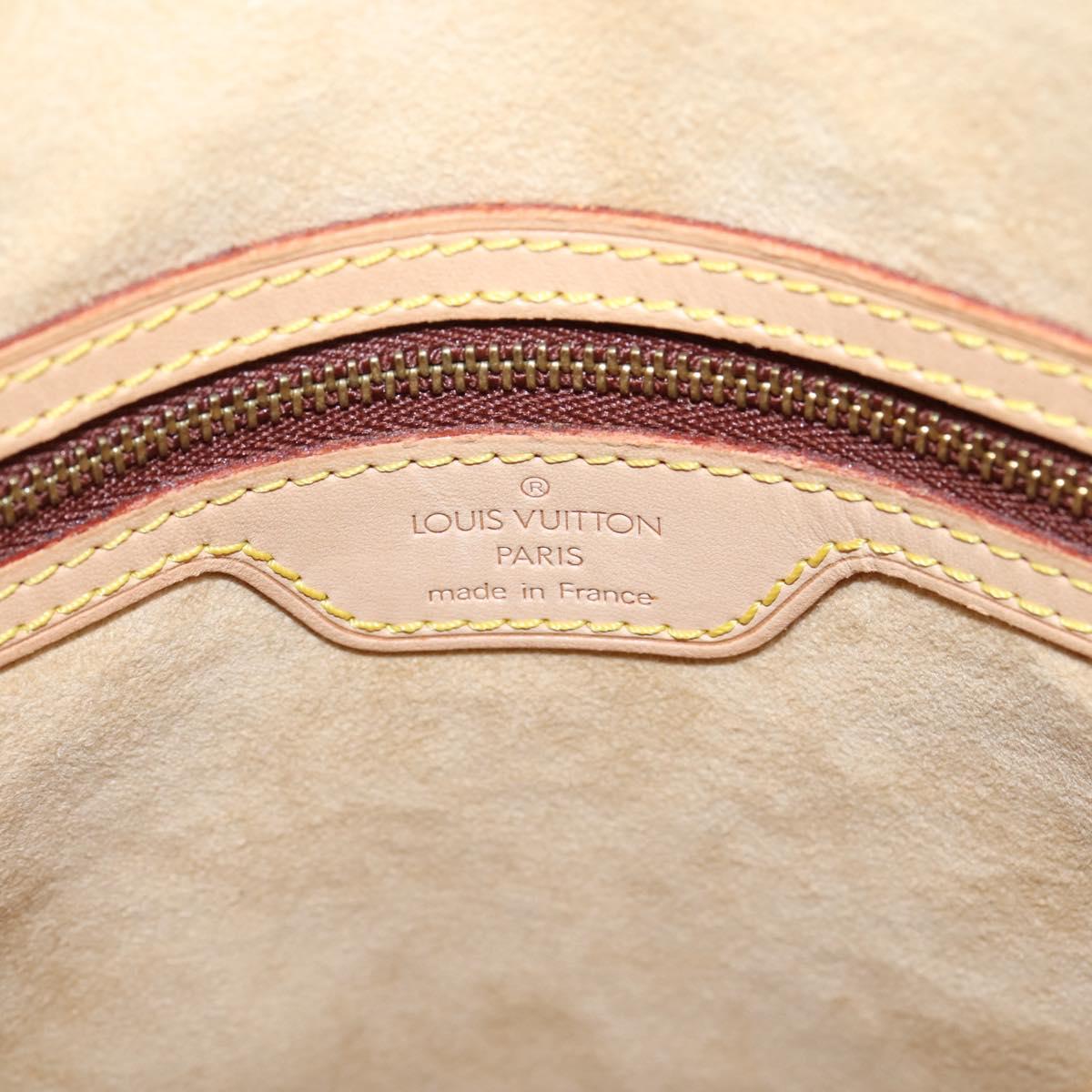 LOUIS VUITTON Nomad Bucket PM Shoulder Bag Beige M85001 LV Auth gh2389V